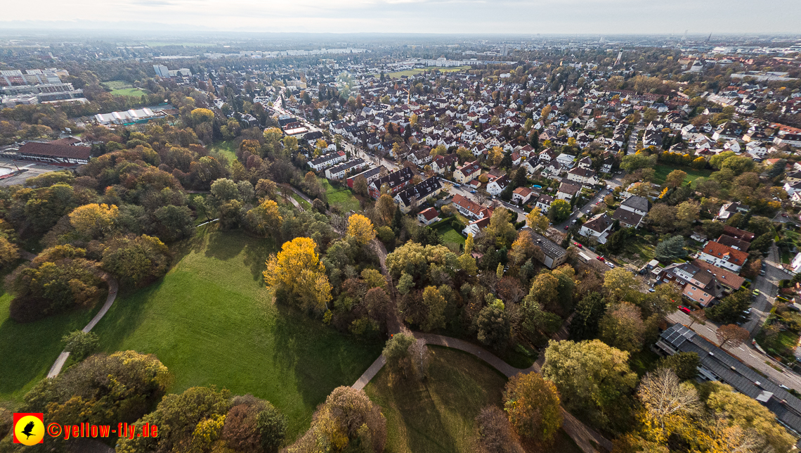 03.11.2022 -  Ostparksee mit Umgebung in Neuperlach